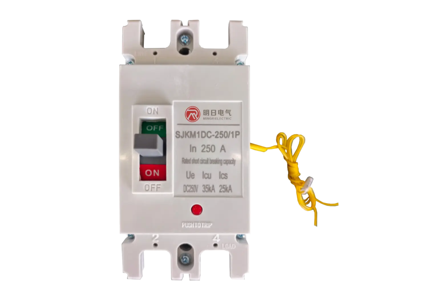 MCCB DC250V:Built-in shunt release(Customer Customization)