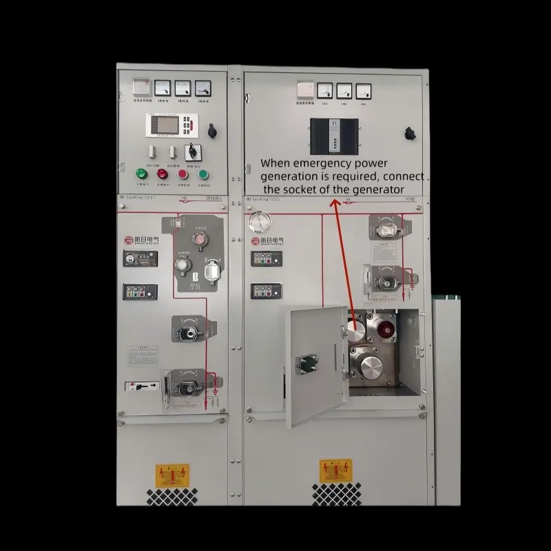 Gas-Insulated Ring Main Unit with Emergency power generation access cabinet1.jpg
