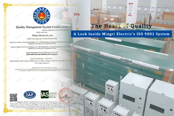 The Heart of Quality: A Look Inside Mingri Electric's ISO 9001 System